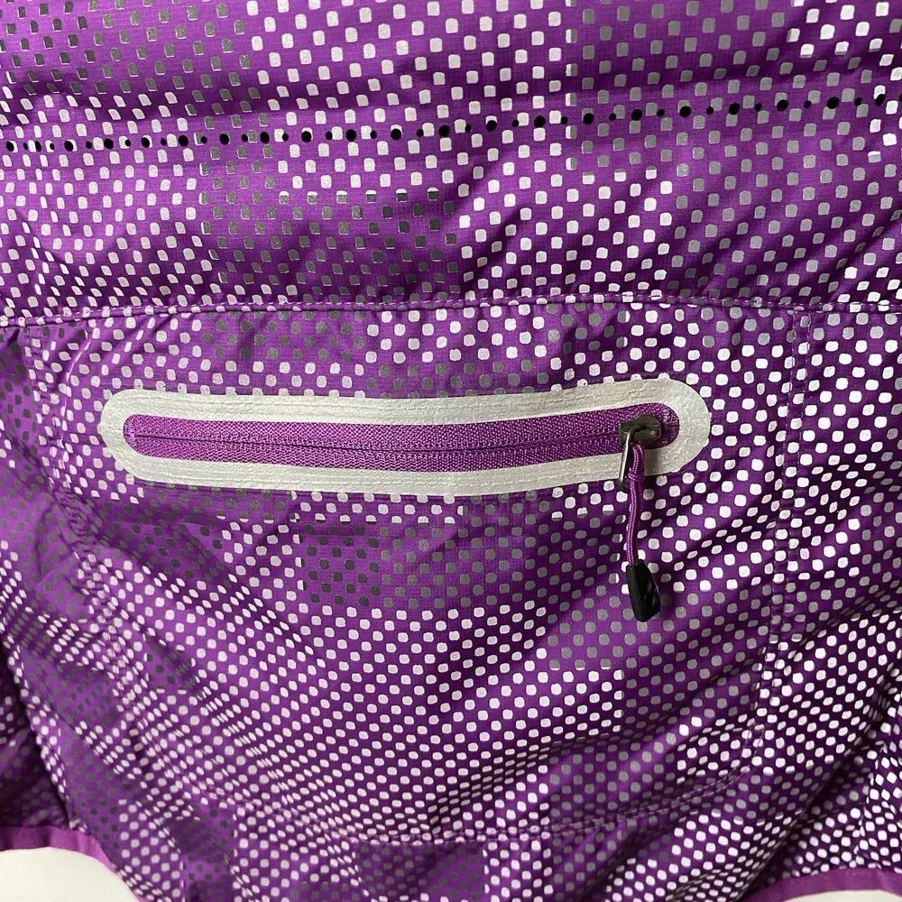 Nike Aeroloft Flash Vest Women's L Purple 800 Fill Down Running Dri-FIT 689260